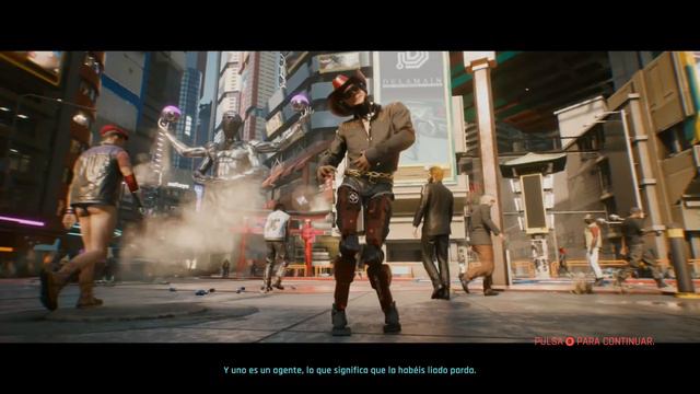 CYBERPUNK 2077 - Opening Intro Cinemática (ESPAÑOL) 4K