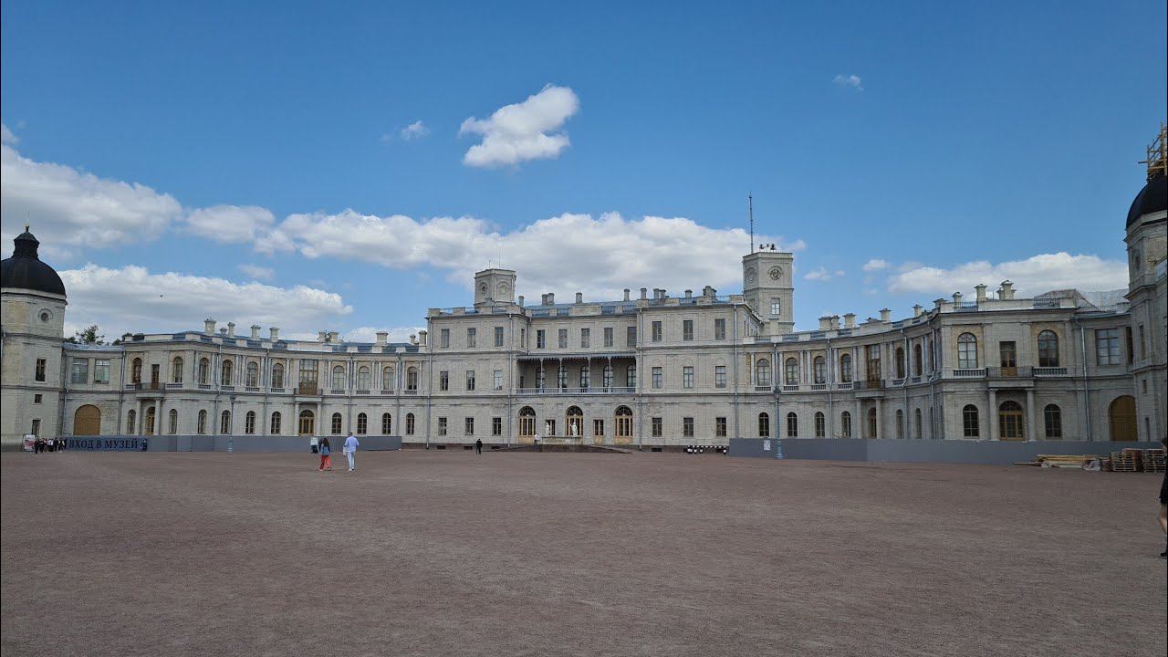 Гатчина. Великолепный Гатчинский дворцовый парк. смотреть онлайн