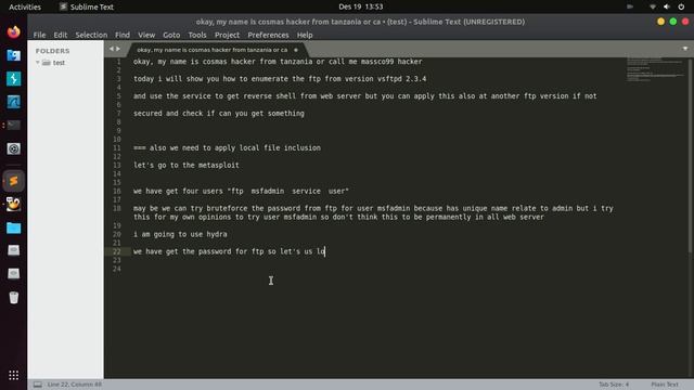 Enumerate FTP hack like Pro and get reverse Shell from Web Server смотреть онлайн
