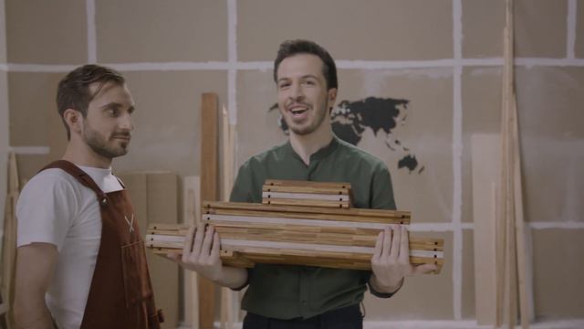 SMĪLE: The Modular Shelving Unit Made Entirely Of Chopsticks смотреть онлайн