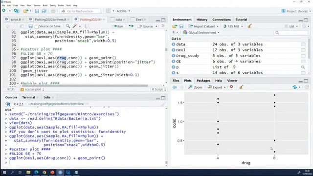 R introduction: scatter and bubble plot by VIB Bioinformatics Core смотреть онлайн