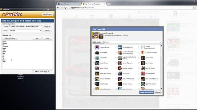 List Gifter смотреть онлайн