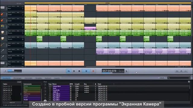 Magix Music Maker Что получается в стиле Hard Rock смотреть онлайн
