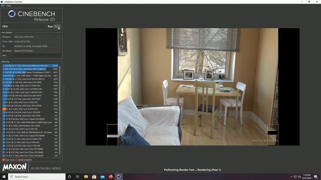 Intel Core i5-4570 3.2GHz Cinebench R20 Test смотреть онлайн