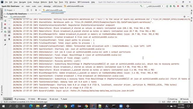 How to add/drop/rename column in Spark Dataframe смотреть онлайн