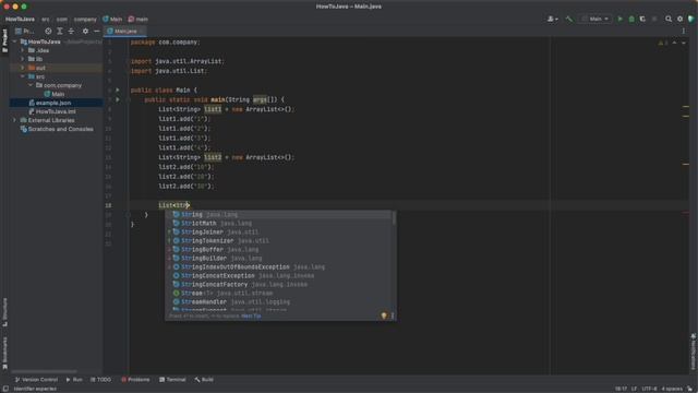 Java: merge two lists смотреть онлайн