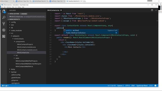 Day 15: Part 2 of 5 Using Office UI Fabric Persona Component in a SPFx Modern SharePoint Web Part смотреть онлайн