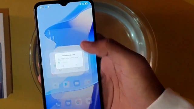 Oppo A17 Water Test