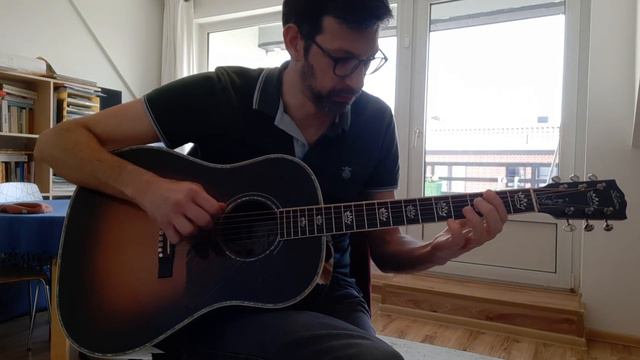 Gibson Advanced Jumbo Custom Randy Scruggs смотреть онлайн