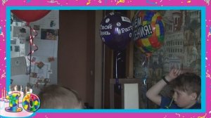 С Днем Рождения 10 лет мальчику. Поздравления, открытки, песня, торт, шарики, пицца.