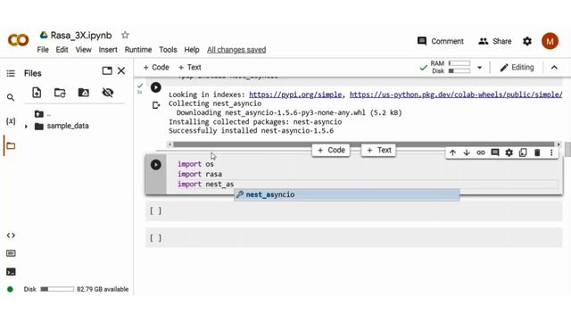 Rasa 3.x in Google Colab | Rasa Chatbot Using Google Colab | Updated #colab #datascience #chatbot смотреть онлайн