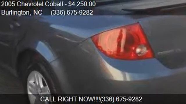 2005 Chevrolet Cobalt LS 4dr Sedan for sale in Burlington, N смотреть онлайн