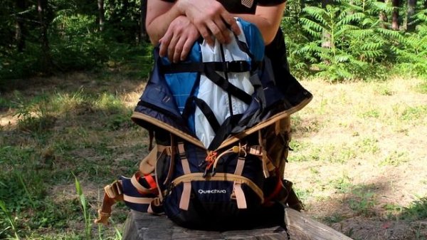 Обзор: Рюкзак на 50 литров Forclaz Easyfit (MOUNTAIN BACKPACKING PACK)