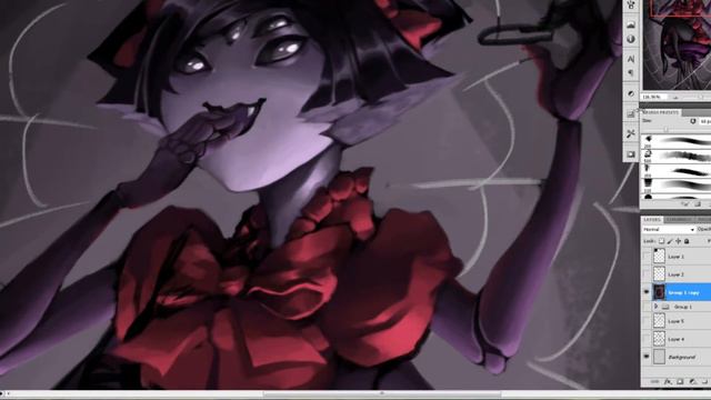 Speedpaint - Muffet смотреть онлайн