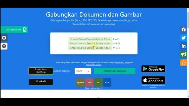 Cara Menggabungkan File Word Secara Online Tanpa Aplikasi смотреть онлайн