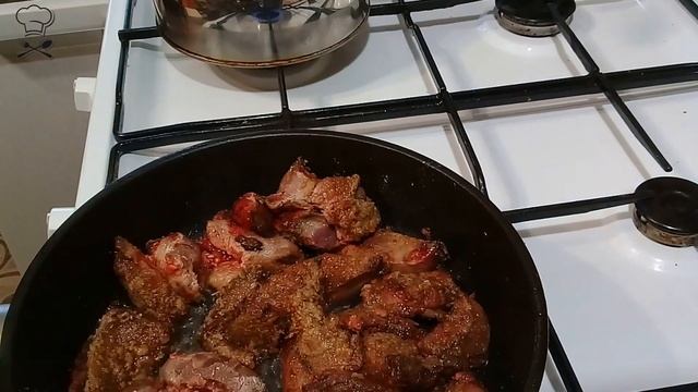 НЕЖНАЯ СОЧНАЯ СВИНАЯ ПЕЧЕНЬ НА СКОВОРОДЕ__жарю только так смотреть онлайн