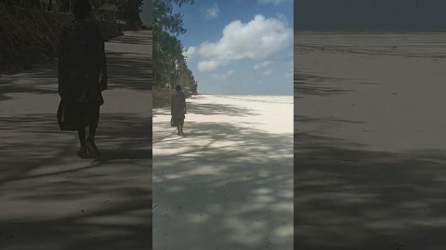 Отливы на Занзибаре.Пляж Падже. смотреть онлайн