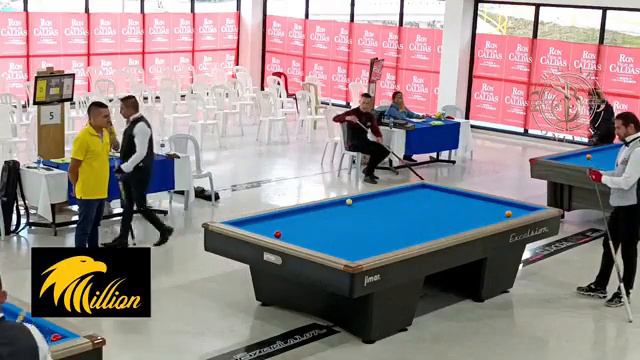 Carlos Castro vs Miguel Alvarez, XXVII Torneo Internacional de billar a 3 bandas, Manizales смотреть онлайн