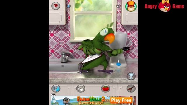 TALKING PIERRE THE PARROT Game App For Kids Cartoon Movie Enjoy! смотреть онлайн