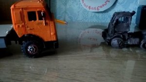 КАМАЗ краш тест из пластилина