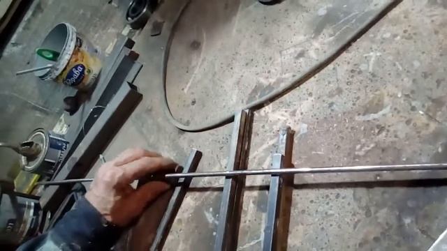 Хомуты из проволоки 6мм,кузня, перилла кованые,кузня,художественная ковка,кованные элементы. смотреть онлайн