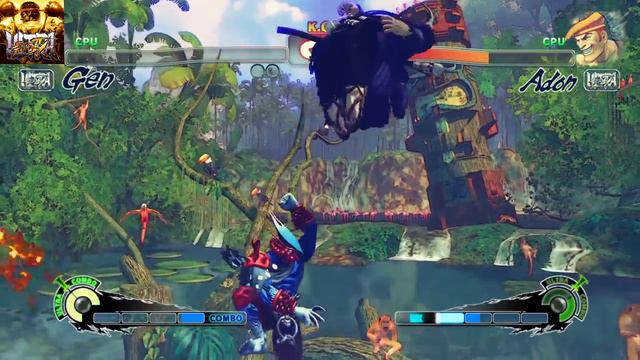 ULTRA STREET FIGHTER IV: Horror Pack Gen vs Adon смотреть онлайн