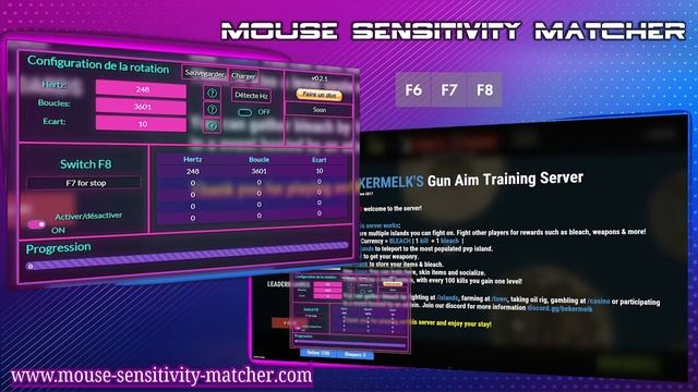 Mouse Sensitivity Matcher