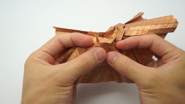 Origami Spread Hex Tessellation (Eric Gjerde) - normal speed collapsing смотреть онлайн