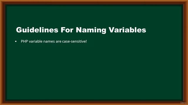 6 PHP Variables смотреть онлайн