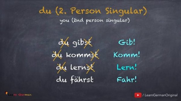 Learn German | Imperativ | Imperative | German for beginners | A1 - Lesson 39