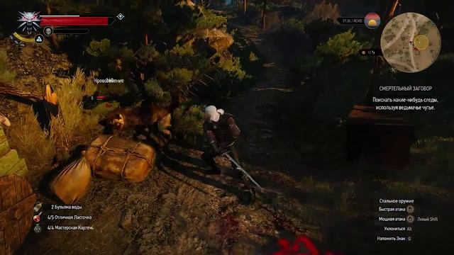 Ведьмак 3 Дикая Охота (Смертельный заговор) #117 смотреть онлайн