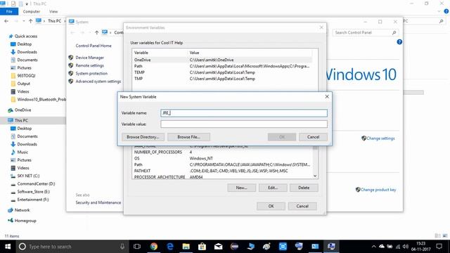 Installation Tomcat 8.5.23 on Windows 10 смотреть онлайн