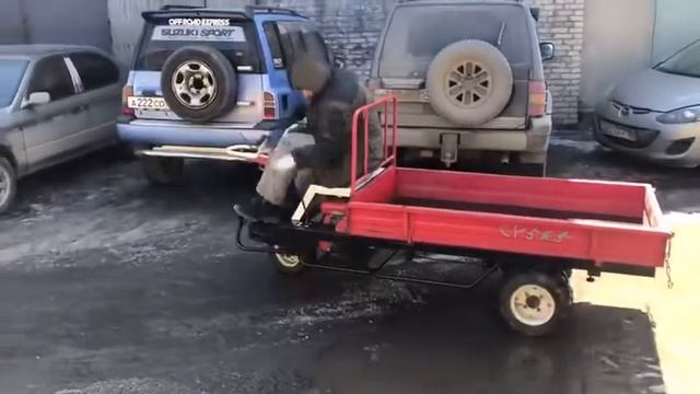 Мототелега Mitsubishi 504F смотреть онлайн