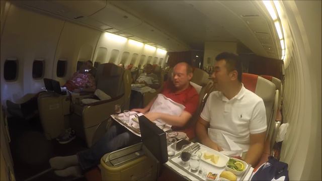 Royal Air Maroc B747-400 Business Class Review Montreal To Casablanca