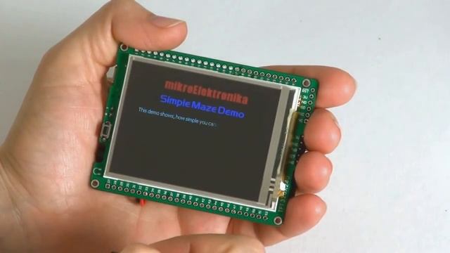 Visual TFT - Simple Windows Demo on PIC18FJ смотреть онлайн
