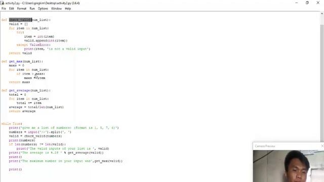 Python - Get the average of a list and maximum number in it смотреть онлайн