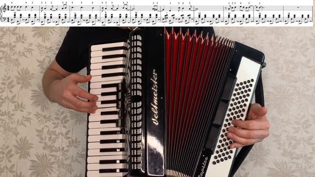 Пора Домой Разбор на Аккордеоне ноты - Сектор Газа как играть на Аккордеоне - Урок Аккордеона смотреть онлайн