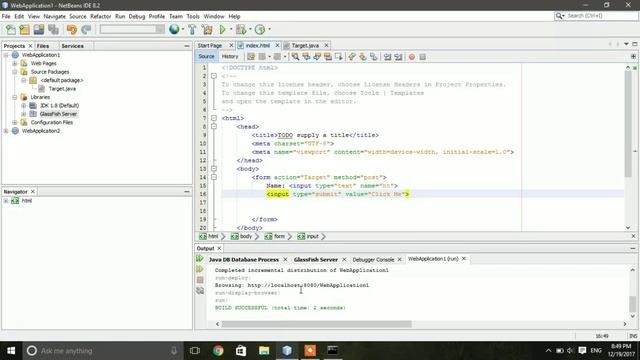 Could not start GlassFish server HTTP or HTTPS listener port is occupied (ERROR SOLVED) in NetBeans смотреть онлайн