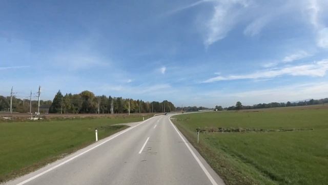 Австрия. Едем по Австрии в районе г. Амштеттен (Amstetten). Земля Нижняя Австрия #1 смотреть онлайн