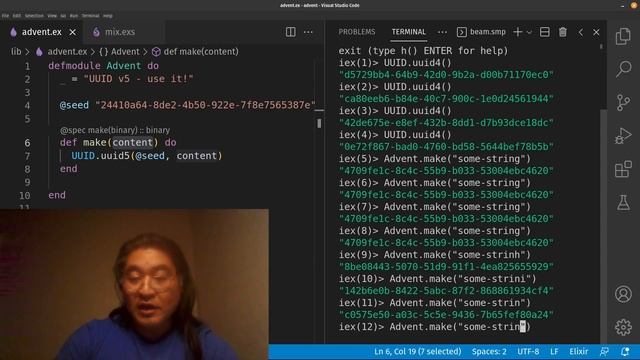 UUID5 - use it!: Advent of Elixir day 6 смотреть онлайн