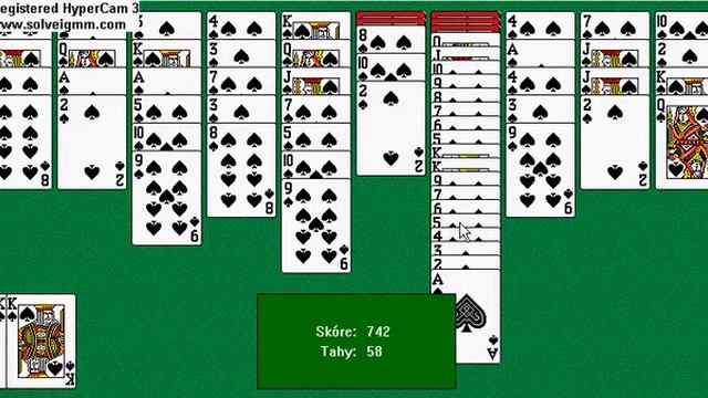 Spider Solitaire смотреть онлайн