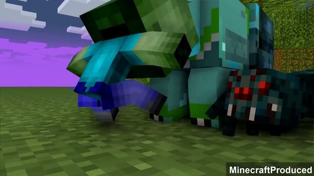 Monster School : Good Baby Zombie and Bad Zombie Girl - Sad Story - Minecraft Animation смотреть онлайн