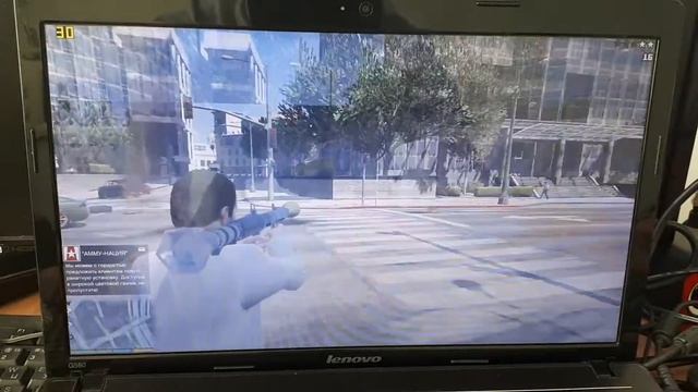 GTA 5 Lenovo G580 i3-3110M/4GB/GT 710M 1GB смотреть онлайн