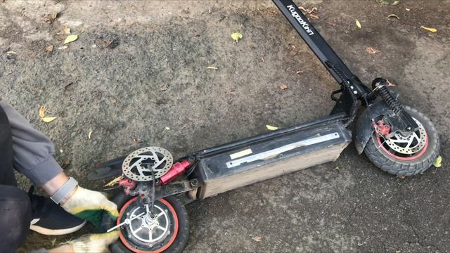 Как поменять камеру на электросамокате куго Max Speed, M4.