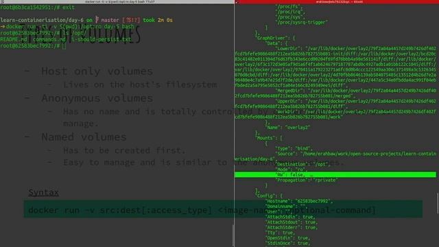 Lecture 6 - How to use Volumes in Docker ? смотреть онлайн