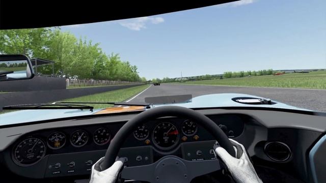 GT40 @ Goodwood, Flying lap and 10 lap Race in Assetto Corsa. VR, 4K, 60fps. смотреть онлайн