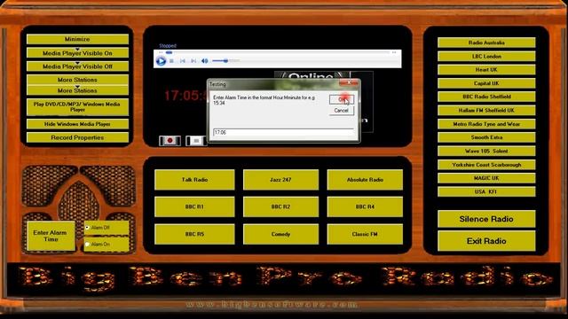 Big Ben Pro Radio MP3 WMA WAV Internet Radio Audio Recorder & Media Player смотреть онлайн