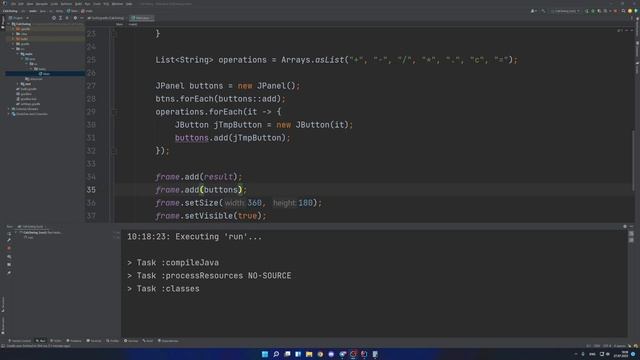 [Java] Введение в Swing | Как создать графический калькулятор на Java? смотреть онлайн