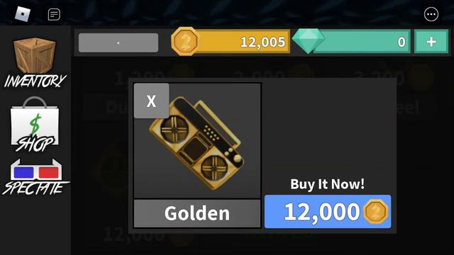 buying golden radio mm2 покупка золотого радио в мм2 чек описание смотреть онлайн