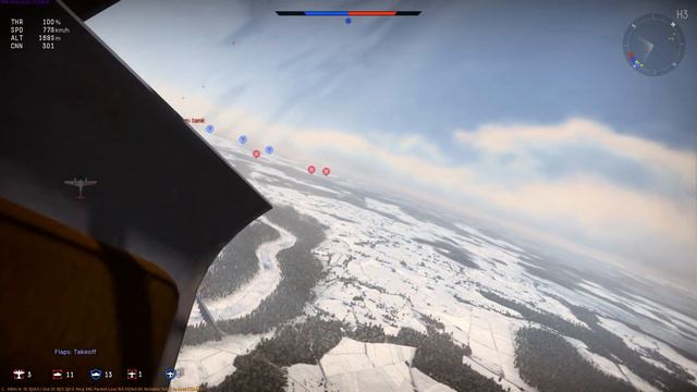 War Thunder - ME-262 TrackIR Joystick Gameplay- Defensive Flying 101 смотреть онлайн